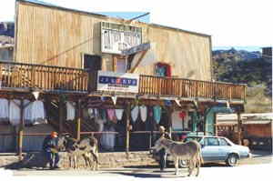oatman town mining city arizona ghost az bullhead near towns ghosttowns dolores steele courtesy visit drive come short take small